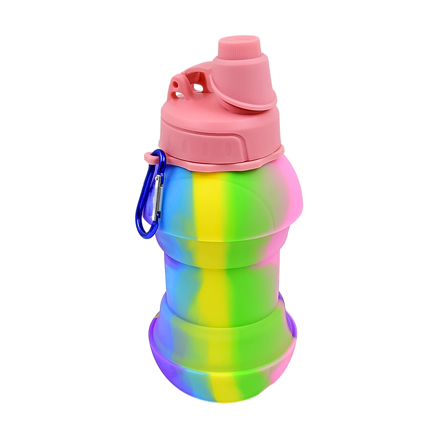 Flexible Collapsible Silicone Sports Water Bottle (260 Ml  20 Cm Folding) Flexible Collapsible Silicone Sports Water Bottle (260 Ml  20 Cm Folding)